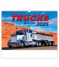 neuveden: Kalendář nástěnný 2025 - Trucks in Action