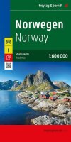 neuveden: Norsko 1:600 ??000 / silniční mapa
