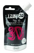 neuveden: Reliéfní pasta 3D IZINK - geranium, růžová, 80 ml