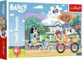 neuveden: Puzzle Štastná Bluey 60 dílků