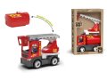 neuveden: ECO MultiGO Fire 2+1 - Igráček hasič, auto, žebřík, cisterna
