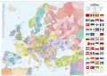 neuveden: Evropa – nástěnná administrativní mapa