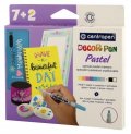 neuveden: Centropen Decor pen 2738 pastel (8+1 ks)