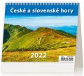 neuveden: Kalendář stolní 2022 - MiniMax České a slovenské hory