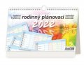 neuveden: Kalendář stolní 2022 - Týdenní rodinný plánovací kalendář