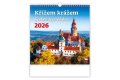 neuveden: Kalendář nástěnný 2026 - Křížem krážem Českou republikou