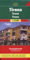 neuveden: PL 118 Tirana 1:10 000 / plán města