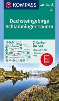 neuveden: Dachsteingruppe, Schladminger Tauern (sada 3 map ) 293 NKOM