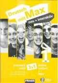 neuveden: Deutsch mit Max neu + interaktiv 1/A1 - Pracovní sešit 3 v 1 + mp3