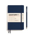 neuveden: Leuchtturm1917 Zápisník Navy Softcover B6+ tečkovaný