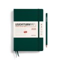 neuveden: Leuchtturm1917 Daily Planner Medium (A5) 2025 Forest Green