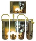 -: Mandalorian a Grogu Cestovní hrnek s uchem (Sunset) 880 ml