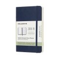 neuveden: Moleskine: Plánovací zápisník 2018-2019  měkký modrý S