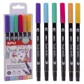 neuveden: Apli Brush Duo sada fixů - pastelové barvy 6 ks