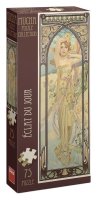 : Alfons Mucha – Záře dne 75 panoramic Puzzle