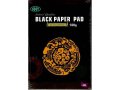 neuveden: Blok black A4, 180g, 36 listů