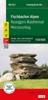 neuveden: Fischbacherské Alpy 1:50 000 / turistická, cyklistická a rekreační mapa