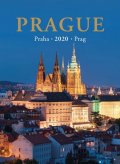 neuveden: Kalendář nástěnný 2020 - Praha / Prague / Prag 24,5 x 34 cm