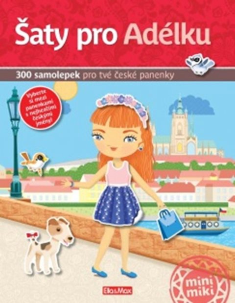 neuveden: Šaty pro Adélku - 300 samolepek pro tvé české panenky