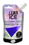 neuveden: Průsvitná gelová barva IZINK Ice - fialová 80 ml