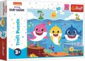 neuveden: Trefl Puzzle Baby Shark - Podmořský svět žraloků 30 dílků