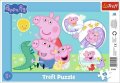 -: Puzzle Prasátko Peppa: Nejmilejší prasátko 15 dílků