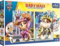 neuveden: Trefl Puzzle Baby maxi Tlapková patrola Sky a Rubble 2x10 dílků - oboustran