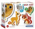 neuveden: Moje první puzzle Lesní zvířata