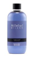 neuveden: Millefiori Milano Violet & Musk / náplň do difuzéru 500ml