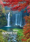 neuveden: Kalendář 2024 Impresie vody, nástěnný