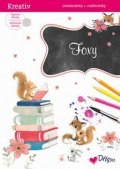 neuveden: Třpytivé omalovánky - Foxy