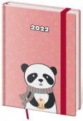 neuveden: Diář 2022 Vario - Panda s gumičkou, týdenní, B6
