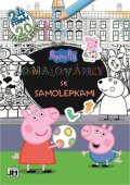 neuveden: Peppa - Omalovánky se samolepkami A4+