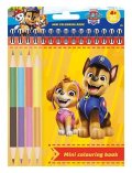 -: Tlapková Patrola - Mini omalovánky s pastelkami
