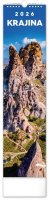 neuveden: Kalendář 2026 nástěnný: Krajina, 12 x 48 cm