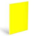 neuveden: Obal na sešity A4 NEON žlutý, 180mic