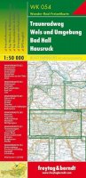 neuveden: WK 054 Traunradweg - Wels a okolí - Bad Hall - Hausruck 1:50 000 / turistic