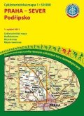 neuveden: Praha sever-Podřipsko 1:50T/KČT Cykloturistická mapa