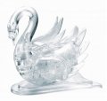 neuveden: 3D Crystal puzzle Labuť bílá / 44 dílků