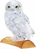 neuveden: 3D Crystal puzzle Sova bílá / 42 dílků