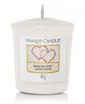 neuveden: YANKEE CANDLE Snow in Love svíčka 49g votivní
