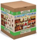 neuveden: Wooden City Puzzle Viktoriánský dům 1010 dílků, dřevěné