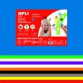 neuveden: APLI pěnovka 400 x 600 mm - mix barev 10 ks