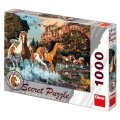 neuveden: Koně - puzzle 1000 dílků secret collection