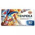 neuveden: Koh-i-noor barvy temperové/tempery sada 10 x16 ml - Motýl