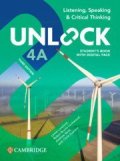 neuveden: Unlock Level 4A Listening, Speaking and Critical Thinking Student´s Book wi