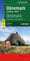 : Dánsko (Grónsko, Faerské ostrovy) 1:400 000 / automapa