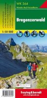 neuveden: WK 364 Bregenzerwald 1:50 000 / turistická mapa