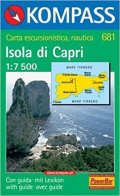 neuveden: Isola di Capri 681 - mapa 1:7 500