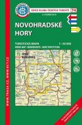 neuveden: Novohradské hory /KČT 74 1:50T Turistická mapa